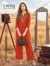 Sara Vol 2 By Ossm Dhabu Cotton Embroidery Co Ord Set 